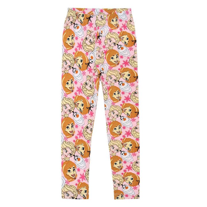 Colanti din bumbac Disney Frozen roz