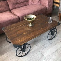masuta de cafea retro homs negrunatur 90 x 60 x 38 cm lemnmetal imagen 28_0_
0