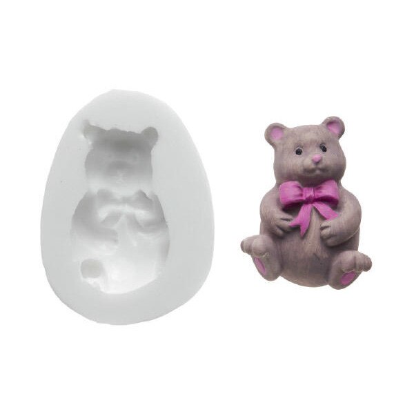 Mulaj silicon urs pentru fondant, Silikomart