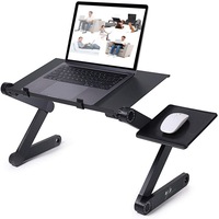 masuta laptop regabila inaltime din aluminiu masa cu sistem dublu ventilatie tip coller usb  suport reglabil mouse standing desk multifunctional laptop stand 42 x 26 cmnegru marca ej-products imagen 15_0_
0