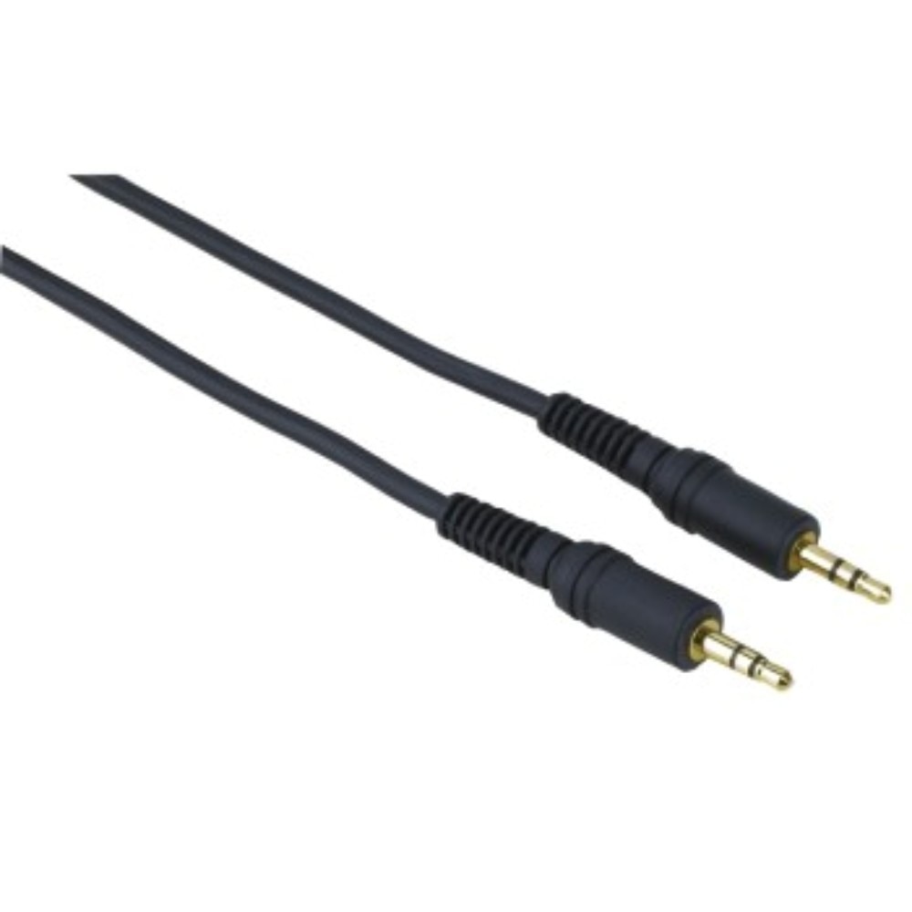 Cablu audio stereo EVO Qilive cu mufe aurite jack 3.5mm, 3m