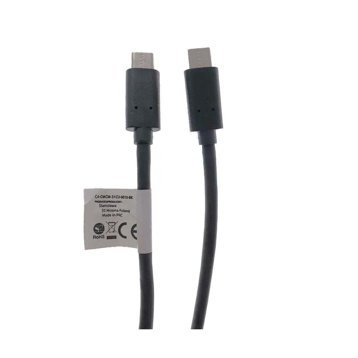 Cablu Lanberg USB 3.1 tip C tata la USB 3.1 tip C tata, 100cm, negru