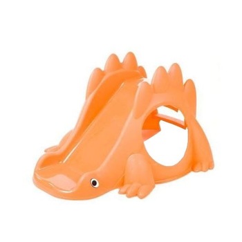 Tobogan Pentru Copii NOVOKIDS™ Happy Dino Slide , Pentru Interior si Exterior, 115 Centimetri, Maxim 25 Kg, Cutie de joaca , Model Dinozaur,Portocaliu Tobogan Pentru Copii NOVOKIDS™ Happy Dino Slide , Pentru Interior si Exterior, 115 Centimetri, Maxim 25 Kg, Cutie de joaca , Model Dinozaur,Portocaliu