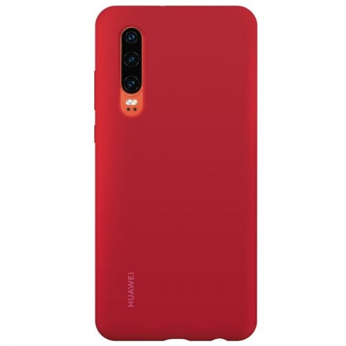 Husa de protectie Huawei Silicone pentru P30, Red