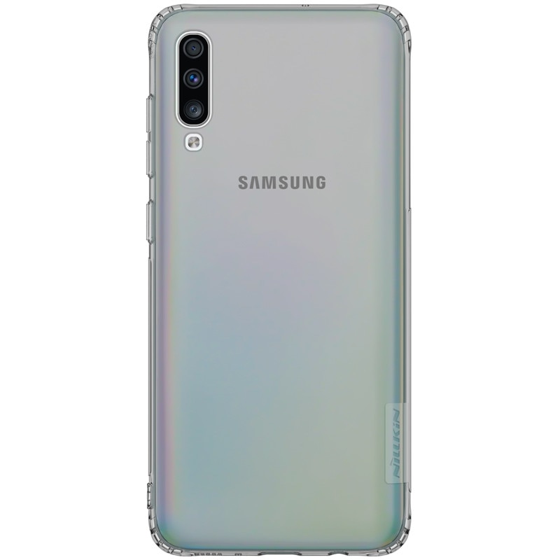Husa din silicon negru transparent, pentru Samsung Galaxy A70- Nillkin