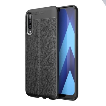 Husa Auto Focus pentru Samsung Galaxy A70 / A705 - NEAGRA Husa Auto Focus pentru Samsung Galaxy A70 / A705 - NEAGRA