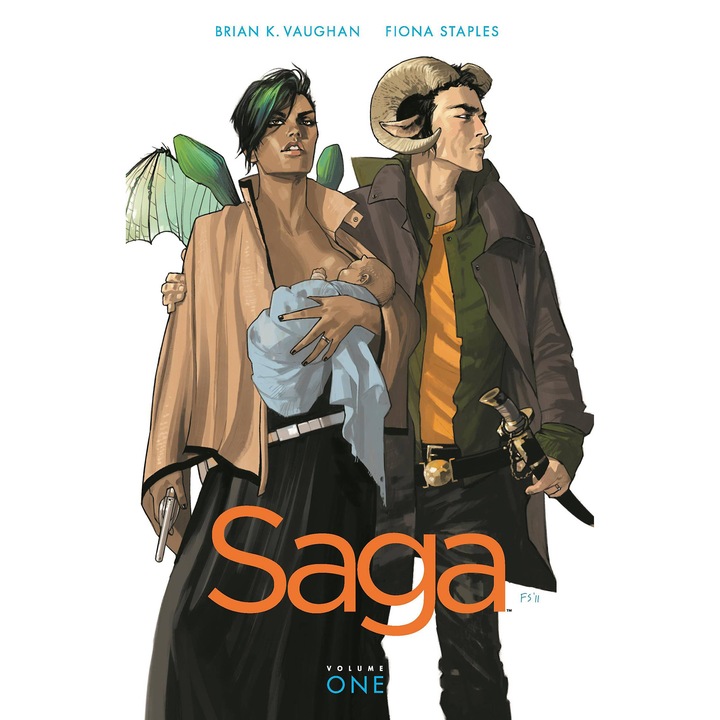 Saga. Volumul 1, Brian K. Vaughan, Fiona Staples