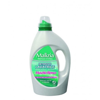 Detergent lichid Malizia, Muschio Bianco, 1.8l Detergent lichid Malizia, Muschio Bianco, 1.8l