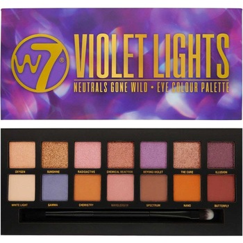 Paleta farduri W7 Violet Lights Neutrals Gone Wild, 14 culori, 9.6g Paleta farduri W7 Violet Lights Neutrals Gone Wild, 14 culori, 9.6g