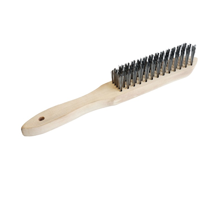 Perie sarma cu maner de lemn 5*15 RUNKIT