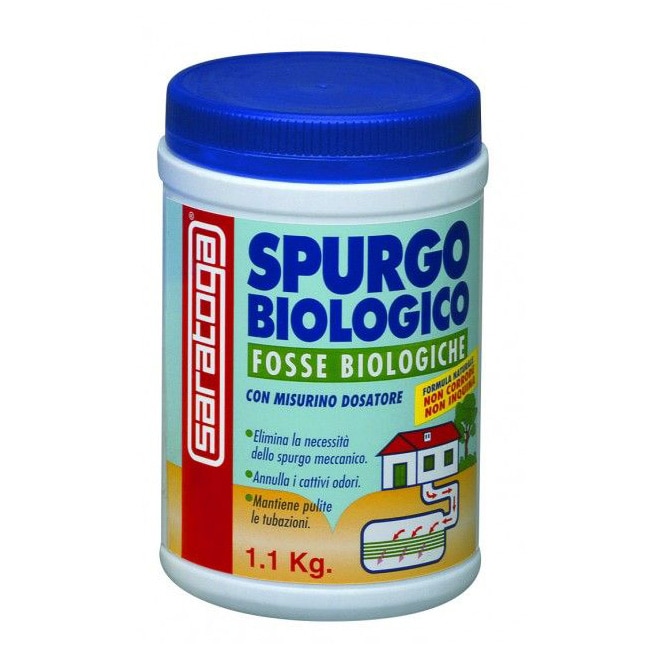 Activator pentru fose septice Spurgo Biologico, 1,1 Kg, Saratoga
