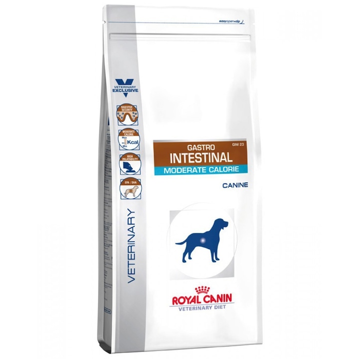 Hrana dietetica pentru caini Royal Canin, Gastro Intestinal Moderate Calorie, 2 kg