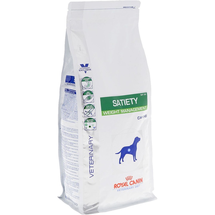 Hrana dietetica pentru caini Royal Canin, Satiety Support Weight Management, 1.5 kg