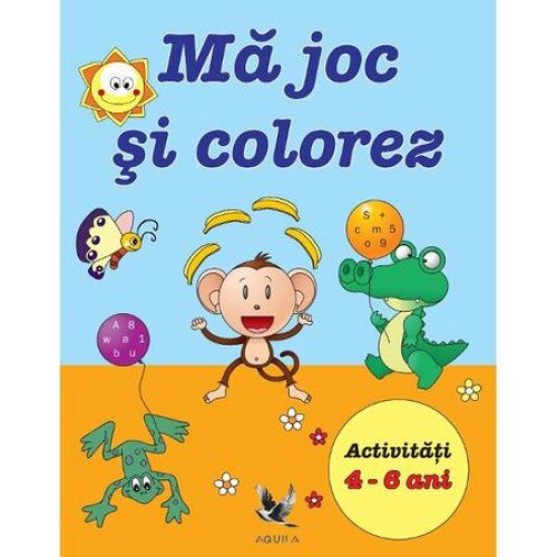 Ma joc si colorez - Activitati 4-6 ani
