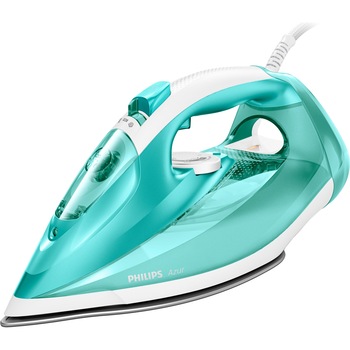 Fier de calcat Philips Azur GC4537/70, 2400 W, debit abur 45 g/min., jet abur 200g, decalcifiere rapida, talpa SteamGlide, Bleu Fier de calcat Philips Azur GC4537/70, 2400 W, debit abur 45 g/min., jet abur 200g, decalcifiere rapida, talpa SteamGlide, Bleu
