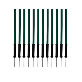 Set Neumann compus din 12 bare de antrenament 1 m culoare verde si 12 adaptoare slalom cu flexiune Set Neumann compus din 12 bare de antrenament 1 m culoare verde si 12 adaptoare slalom cu flexiune