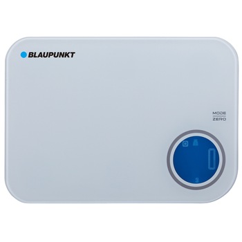 Cantar de bucatarie Blaupunkt FKS601, 5kg, butoane touch, 2 X AAA, Alb Cantar de bucatarie Blaupunkt FKS601, 5kg, butoane touch, 2 X AAA, Alb