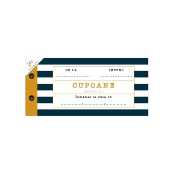 Cupon cadou, Yes, please!, Cupoane pentru el, negru Cupon cadou, Yes, please!, Cupoane pentru el, negru