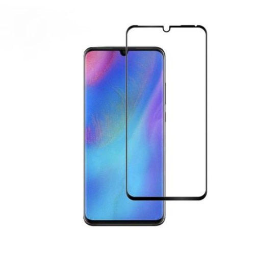 Folie de protectie tempered glass 5D/6D, full glue, Huawei P30, Black