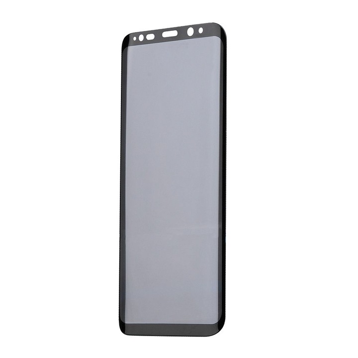 Скрийн протектор за телефон Samsung Galaxy S9 Plus Qoltec 6.2", прозрачен черен