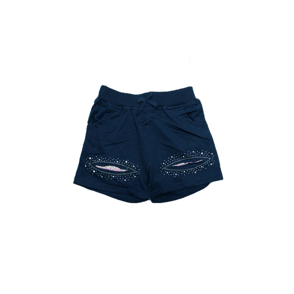 Pantaloni scurti fetite Happy House WB-2540B, Bleumarin