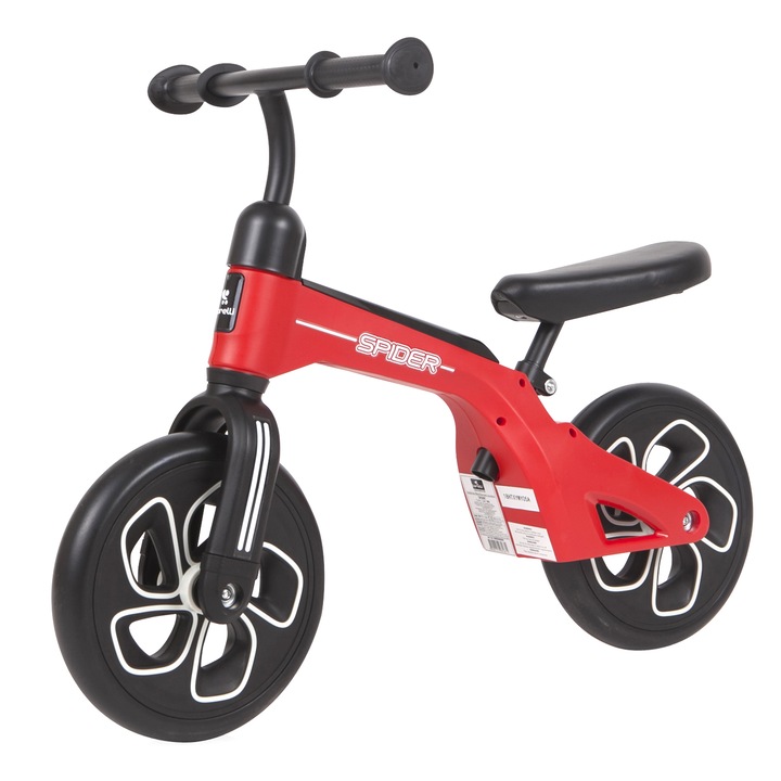 Bicicleta fara pedale Lorelli Premium - Spider, Red