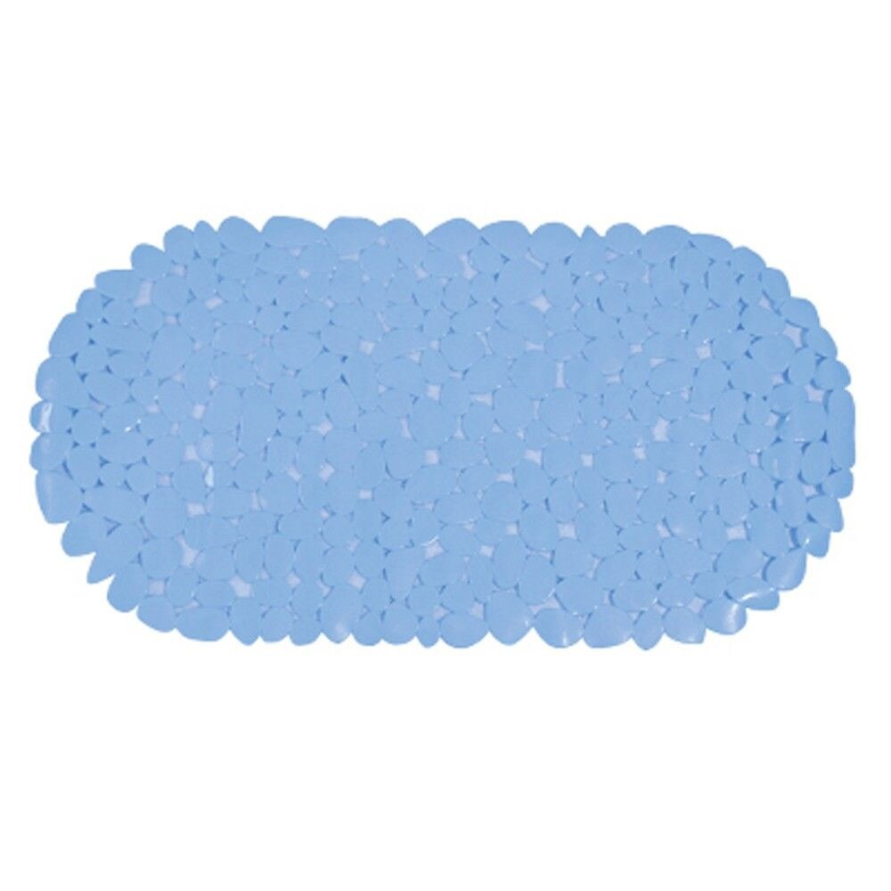 Covor antiderapant Stones, MSV, Bleu, 35 x 68 cm