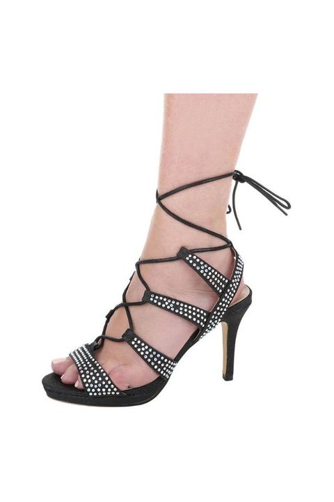 Sandale black Sergio todzi negru