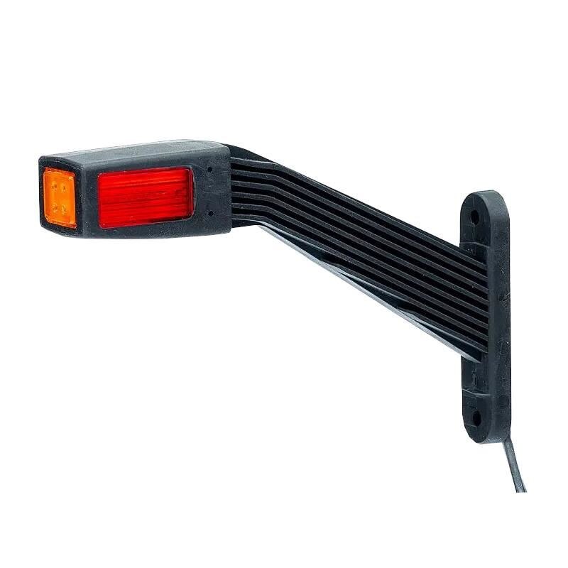 Lampa gabarit cu brat 190mm, cotit la 45°, LED, 3 functii, stanga FT-145-L Fristom