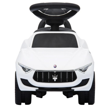 Masinuta fara pedale Maserati , model Licentiat , culoare Alb , Robentoys® Masinuta fara pedale Maserati , model Licentiat , culoare Alb , Robentoys®