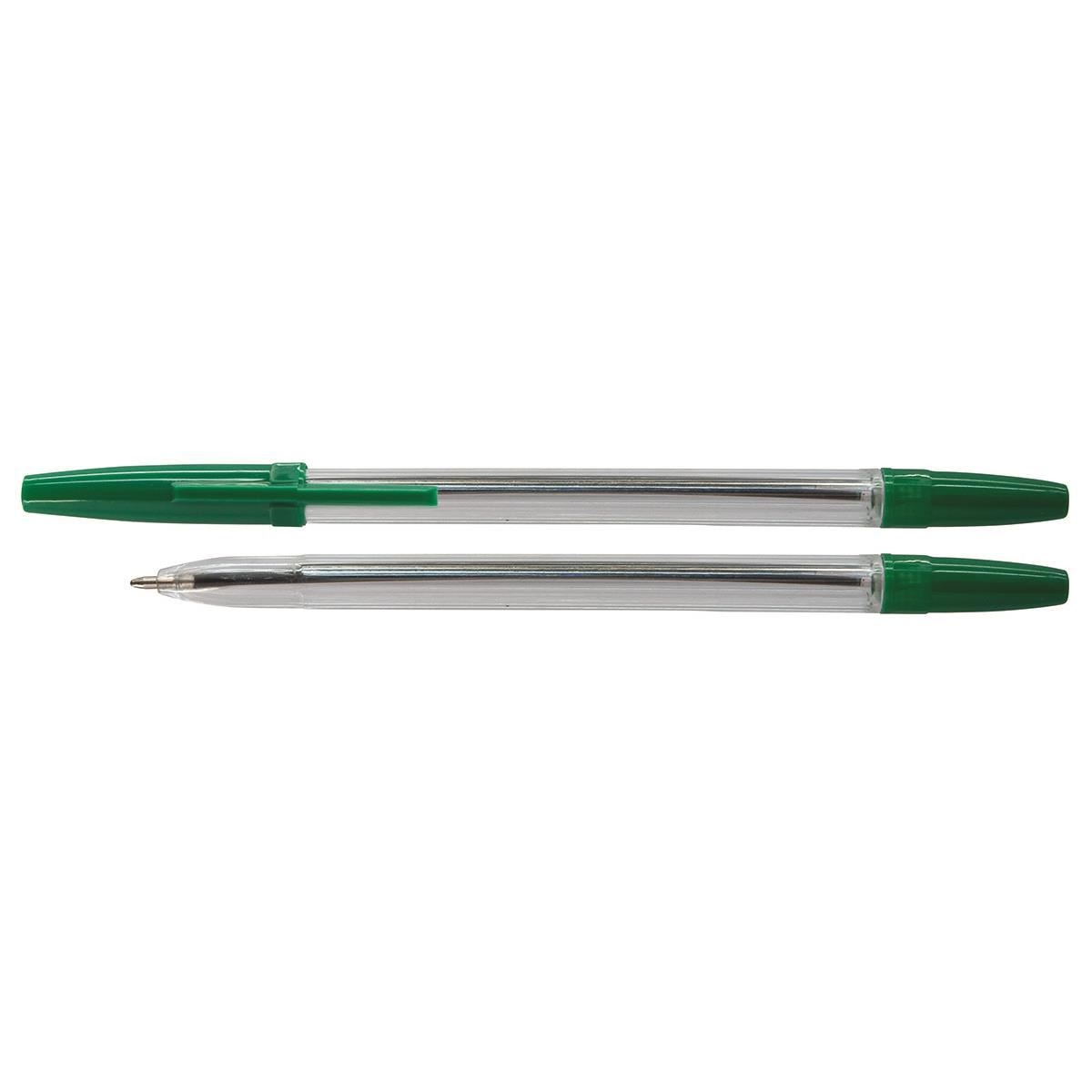 Pix fara mecanism OFFICE Products, corp transparent, scriere de 0.7 mm, verde