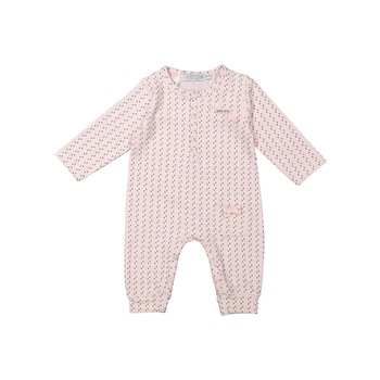 Salopeta bebe, Dirkje, cu maneca lunga, roz, 62 cm Salopeta bebe, Dirkje, cu maneca lunga, roz, 62 cm
