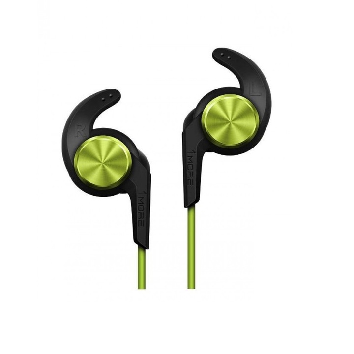 Professzionális vezeték nélküli fejhallgató iBFee SPORT EDITION, Bluetooth V4.2 csatlakozás, Vízálló, IPX6 védelmi szint, Repülési alkotás + PET-dizájn a moziszerű hangzásért, Ergonómikus, amely kényelmes mozgást biztosít, Zöld