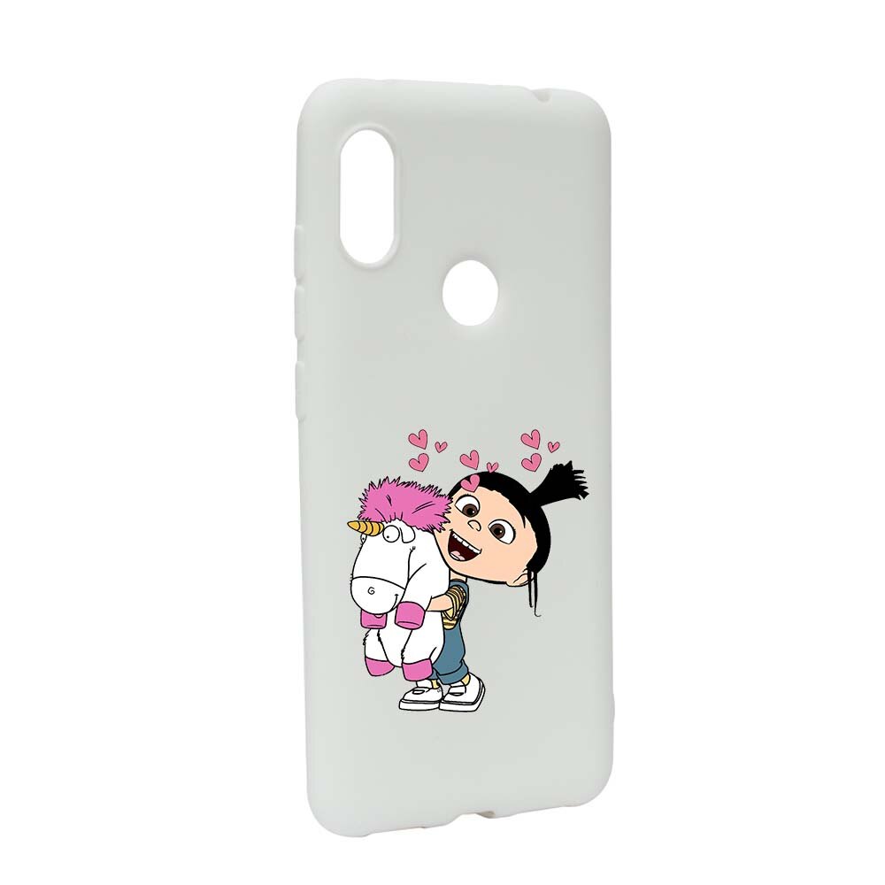 Husa de protectie Despicable Me, Agnes pentru Xiaomi Redmi Note 5 Pro, rezistenta la uzura, anti-alunecare, din silicon Premium, W217