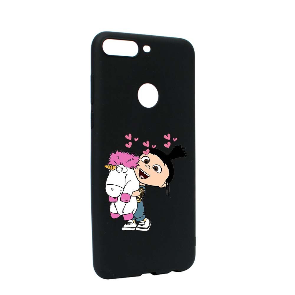 Husa de protectie Despicable Me, Agnes pentru Huawei Y7 2018 / Y7 Prime 2018, rezistenta la uzura, anti-alunecare, din silicon Premium, B217