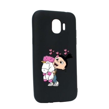 Husa de protectie Despicable Me, Agnes pentru Samsung Galaxy J4 2018, rezistenta la uzura, anti-alunecare, din silicon Premium, B217 Husa de protectie Despicable Me, Agnes pentru Samsung Galaxy J4 2018, rezistenta la uzura, anti-alunecare, din silicon Premium, B217