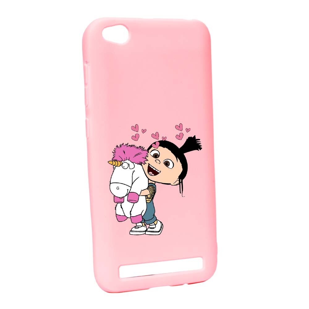 Husa de protectie Despicable Me, Agnes pentru Xiaomi Redmi 5A, rezistenta la uzura, anti-alunecare, din silicon Premium, P217