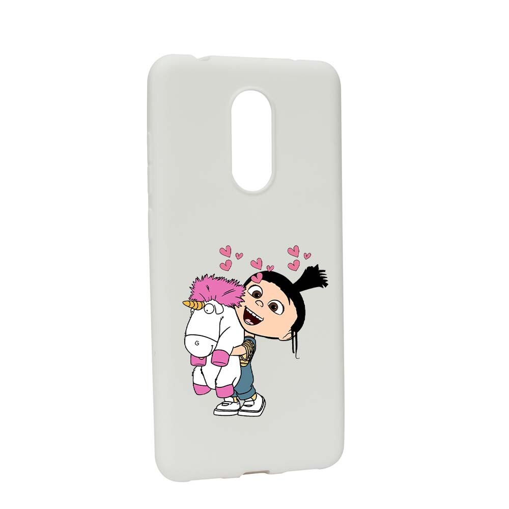 Husa de protectie Despicable Me, Agnes pentru Xiaomi Redmi 5, rezistenta la uzura, anti-alunecare, din silicon Premium, W217