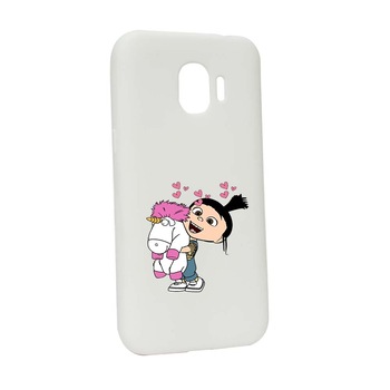 Husa de protectie Despicable Me, Agnes pentru Samsung Galaxy J4 2018, rezistenta la uzura, anti-alunecare, din silicon Premium, W217 Husa de protectie Despicable Me, Agnes pentru Samsung Galaxy J4 2018, rezistenta la uzura, anti-alunecare, din silicon Premium, W217