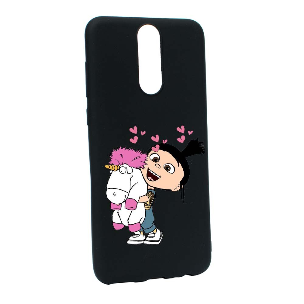 Husa de protectie Despicable Me, Agnes pentru Huawei Mate 10 Lite, rezistenta la uzura, anti-alunecare, din silicon Premium, B217