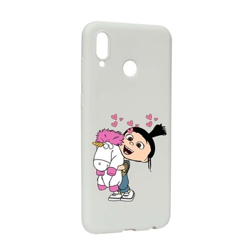 Husa de protectie Despicable Me, Agnes pentru Huawei Honor Play, rezistenta la uzura, anti-alunecare, din silicon Premium, W217 Husa de protectie Despicable Me, Agnes pentru Huawei Honor Play, rezistenta la uzura, anti-alunecare, din silicon Premium, W217