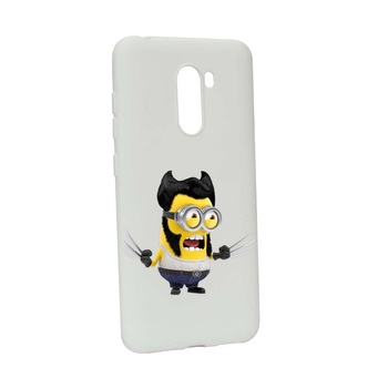 Husa de protectie Minion X-Men pentru Xiaomi PocoPhone F1, rezistenta la uzura, anti-alunecare, din silicon Premium, W218 Husa de protectie Minion X-Men pentru Xiaomi PocoPhone F1, rezistenta la uzura, anti-alunecare, din silicon Premium, W218