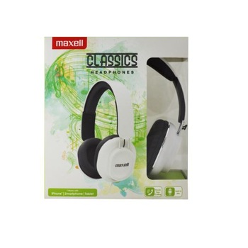 Casti cu microfon /Handsfree/ MAXELL CLASSICS, Alb Casti cu microfon /Handsfree/ MAXELL CLASSICS, Alb