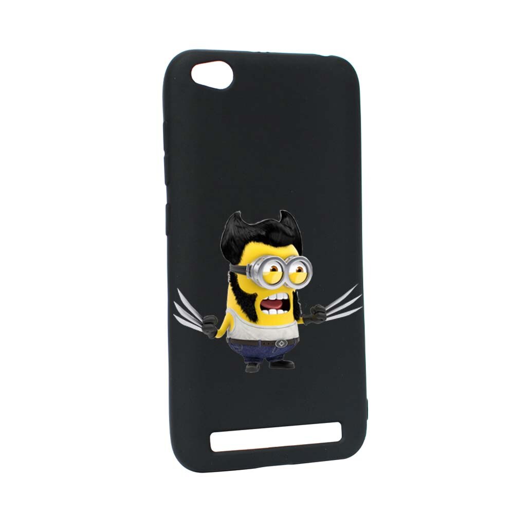 Husa de protectie Minion X-Men pentru Xiaomi Redmi 5A, rezistenta la uzura, anti-alunecare, din silicon Premium, B218