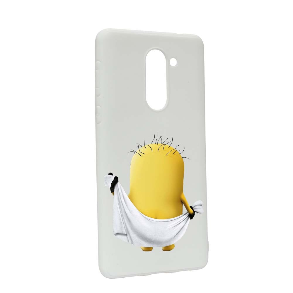 Husa de protectie Cartoon, Minion pentru Huawei Mate 9 Lite / Honor 6X, rezistenta la uzura, anti-alunecare, din silicon Premium, W219