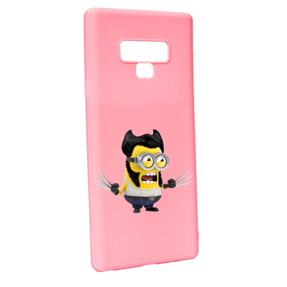 Husa de protectie Minion X-Men pentru Samsung Galaxy Note 9, rezistenta la uzura, anti-alunecare, din silicon Premium, P218