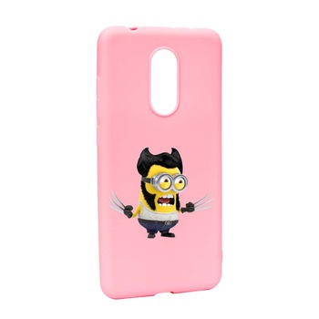 Husa de protectie Minion X-Men pentru Xiaomi Redmi 5, rezistenta la uzura, anti-alunecare, din silicon Premium, P218 Husa de protectie Minion X-Men pentru Xiaomi Redmi 5, rezistenta la uzura, anti-alunecare, din silicon Premium, P218