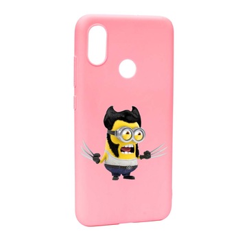Husa de protectie Minion X-Men pentru Xiaomi Mi 8, rezistenta la uzura, anti-alunecare, din silicon Premium, P218 Husa de protectie Minion X-Men pentru Xiaomi Mi 8, rezistenta la uzura, anti-alunecare, din silicon Premium, P218