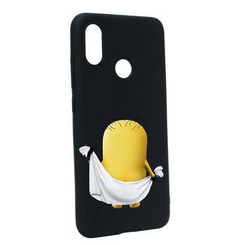 Husa de protectie Cartoon, Minion pentru Xiaomi Mi A2 Lite / Redmi 6 Pro, rezistenta la uzura, anti-alunecare, din silicon Premium, B219 Husa de protectie Cartoon, Minion pentru Xiaomi Mi A2 Lite / Redmi 6 Pro, rezistenta la uzura, anti-alunecare, din silicon Premium, B219