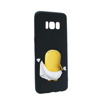 Husa de protectie Cartoon, Minion pentru Samsung Galaxy S8 Plus, rezistenta la uzura, anti-alunecare, din silicon Premium, B219 Husa de protectie Cartoon, Minion pentru Samsung Galaxy S8 Plus, rezistenta la uzura, anti-alunecare, din silicon Premium, B219